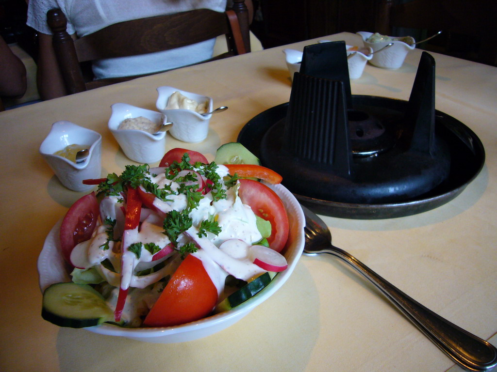 Fondue at the `t Gents Fonduehuisje restaurant