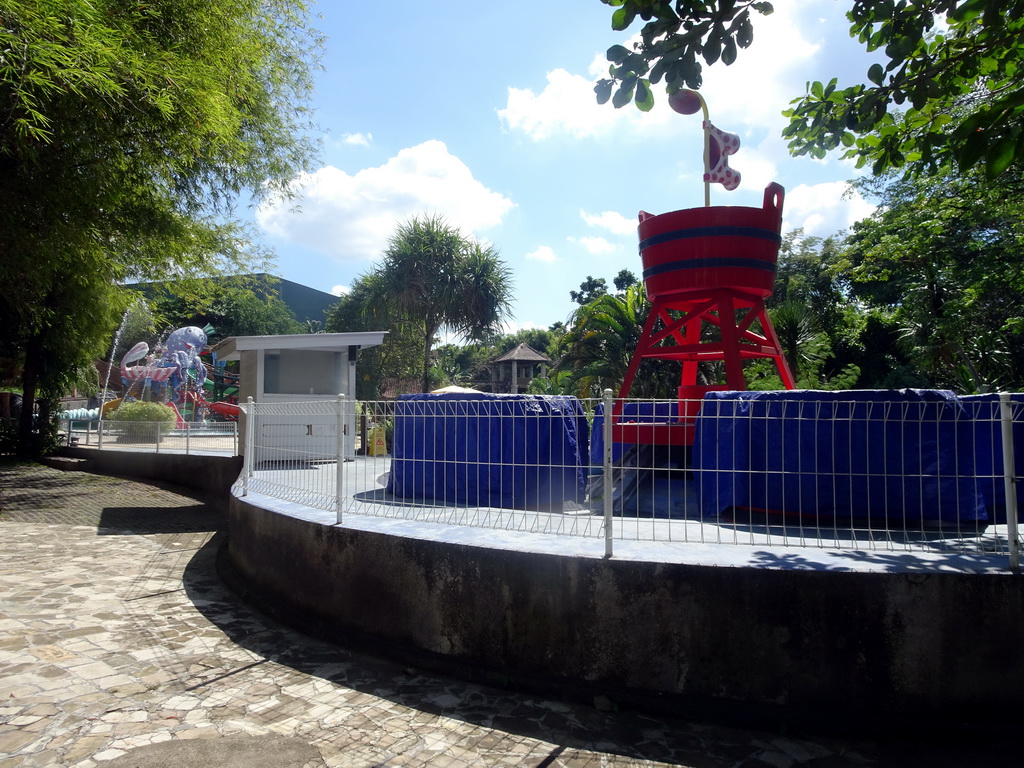 Watermania and Waterpark at the Funzone of the Bali Safari & Marine Park