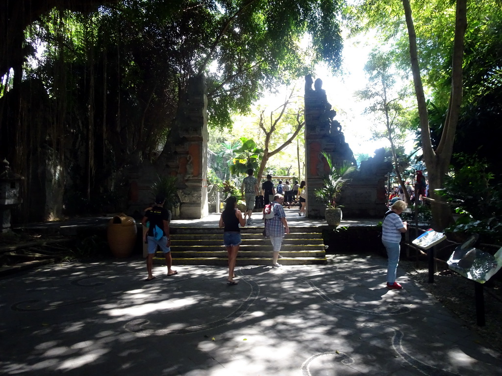 Entrance gate to the Hanuman Stage at the Bali Safari & Marine Park