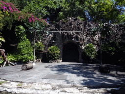 Replica of the Gunung Kawi temple, at the Ganesha Court at the Bali Safari & Marine Park