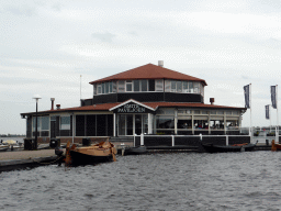 The Smit`s Paviljoen restaurant at the Smitsvaart canal, viewed from our tour boat