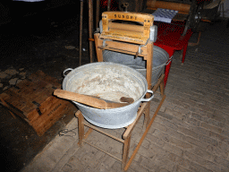 Laundry equipment at the Stable at the `t Olde Maat Uus museum