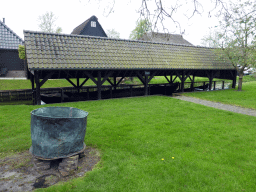 Boat storage shed at the courtyard of the `t Olde Maat Uus museum