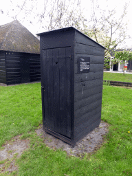 Toilet at the courtyard of the `t Olde Maat Uus museum