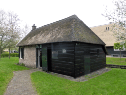 Front of the Fisherman`s home at the `t Olde Maat Uus museum