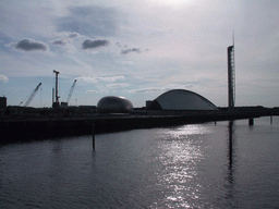 The Glasgow Science Centre, the Glasgow Tower and the River Clyde