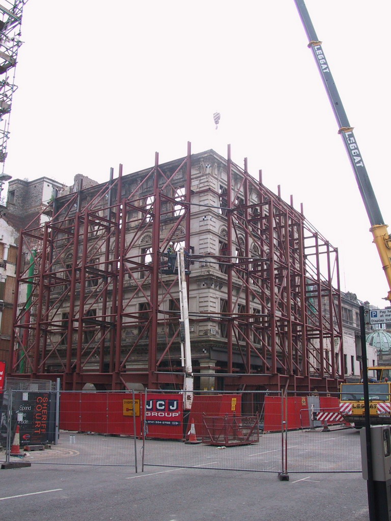 Building under renvation at Ingram street