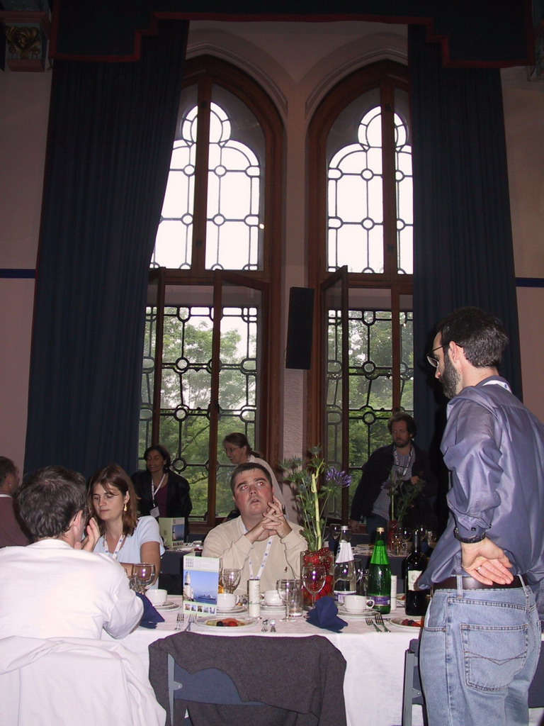 Gala dinner of the ECCB 2004 conference at the University of Glasgow