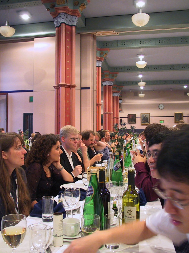 Gala dinner of the ECCB 2004 conference at the University of Glasgow