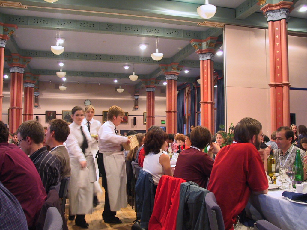 Gala dinner of the ECCB 2004 conference at the University of Glasgow