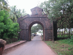 Back side of the Viceroy`s Arch at Old Goa