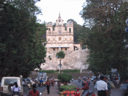 Front and staircase of the Our Lady of the Immaculate Conception Church at Panaji