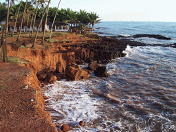 Cliffs at Anjuna Beach