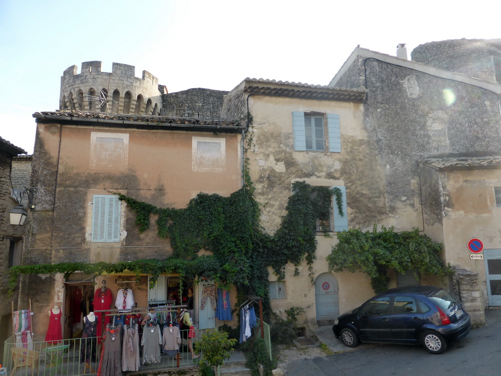 Houses at the Rue de la Poste street