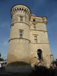 West side of the Château de Gordes castle