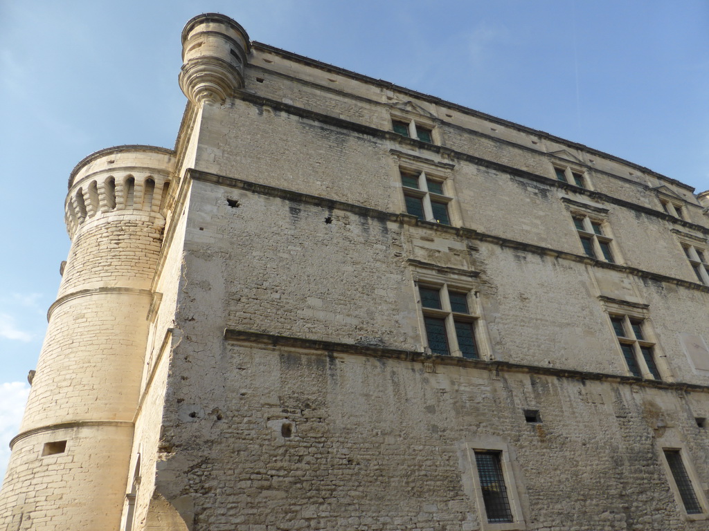 Southwest side of the Château de Gordes castle