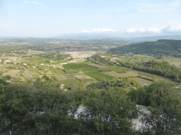 Countryside at the south side of town, viewed from the viewing point at the south side of the town