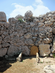 Niche in the north Ggantija neolithic temple