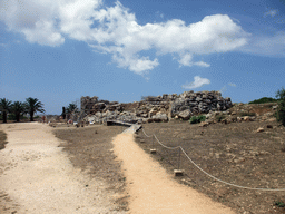 The front of the Ggantija neolithic temples