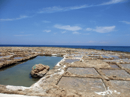 Salt pans at Xwejni Bay