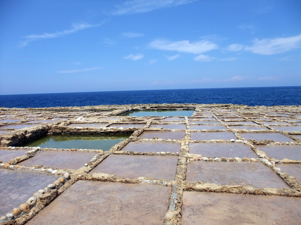 Salt pans at Xwejni Bay