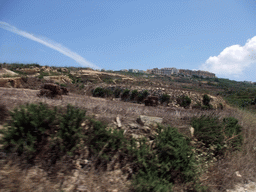 The town of Zebbug, viewed from the Gozo tour jeep