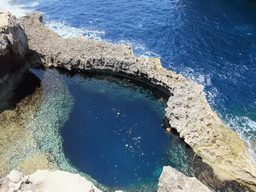 The Blue Hole at Dwejra Bay