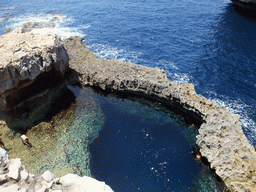 The Blue Hole at Dwejra Bay