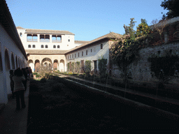 The Patio de la Acquia courtyard at the Palacio de Generalife