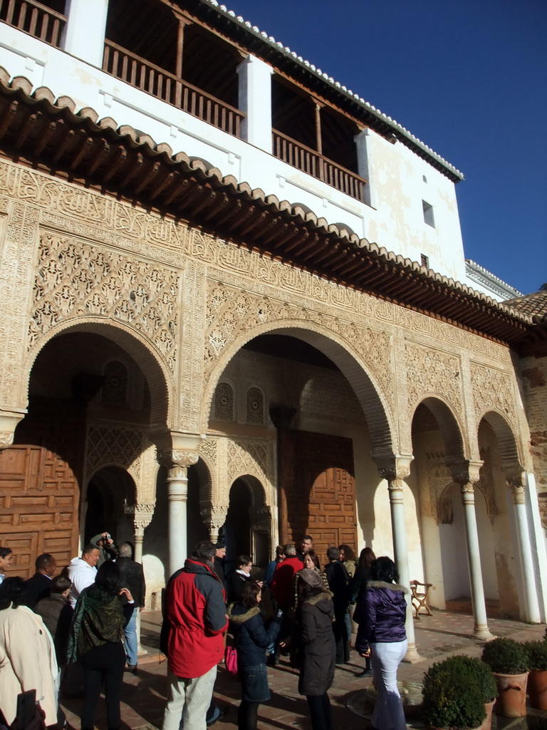 Miaomiao at the Pabellón Norte at the Palacio de Generalife