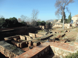 Ruins of the Palacio de los Abencerrajes at the Alhambra palace