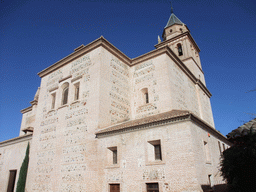The Iglesia de Santa María church at the Alhambra palace