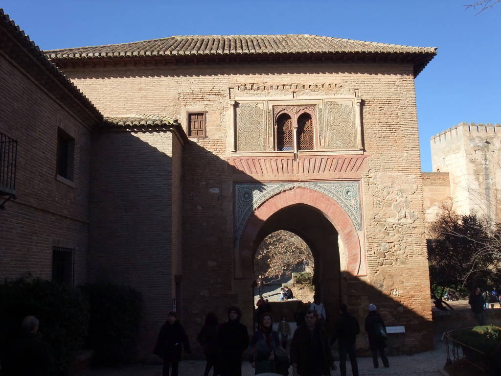 The Puerta del Vino gate at the Alhambra palace