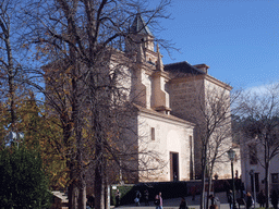 The Iglesia de Santa María church at the Alhambra palace