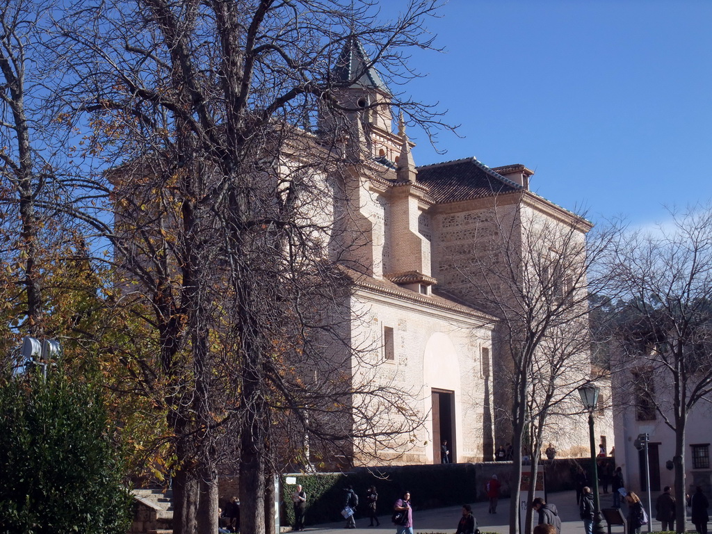 The Iglesia de Santa María church at the Alhambra palace