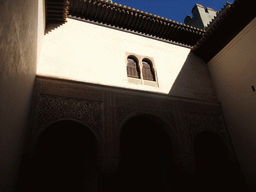 Gates to the Cuarto Dorado room at the Patio del Cuarto Dorado courtyard at the Alhambra palace