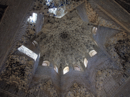 Ceiling of the Sala de los Abencerrajes at the Alhambra palace