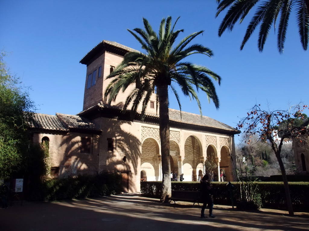 The Torre de las Damas tower at the Alhambra palace