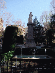 The Plaza de Mariana Pineda square, with a statue of Mariana Pineda