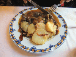 Lunch at Restaurante Topolino at the Calle de la Colcha street