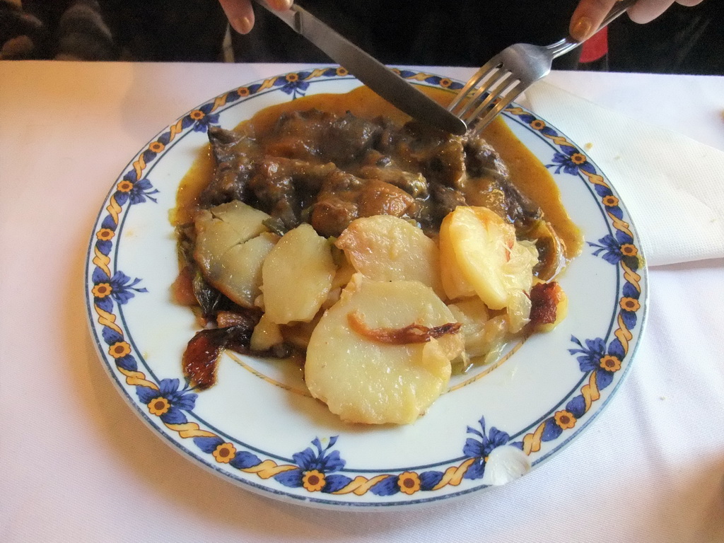 Lunch at Restaurante Topolino at the Calle de la Colcha street