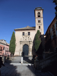 The Iglesia de San Gil y Santa Ana church at the Plaza de Santa Ana square