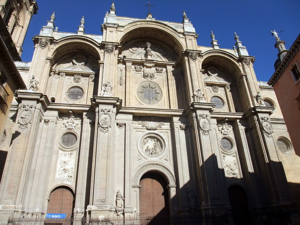 Front of the Granada Cathedral