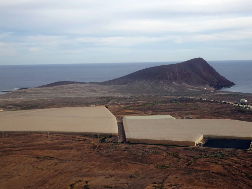 Mount Roja, viewed from the airplane to Amsterdam