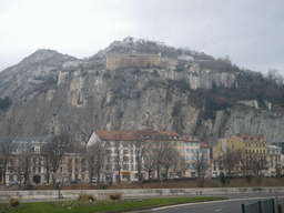 The Bastille, from the city center