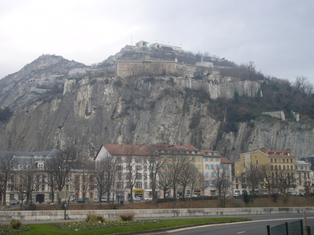 The Bastille, from the city center