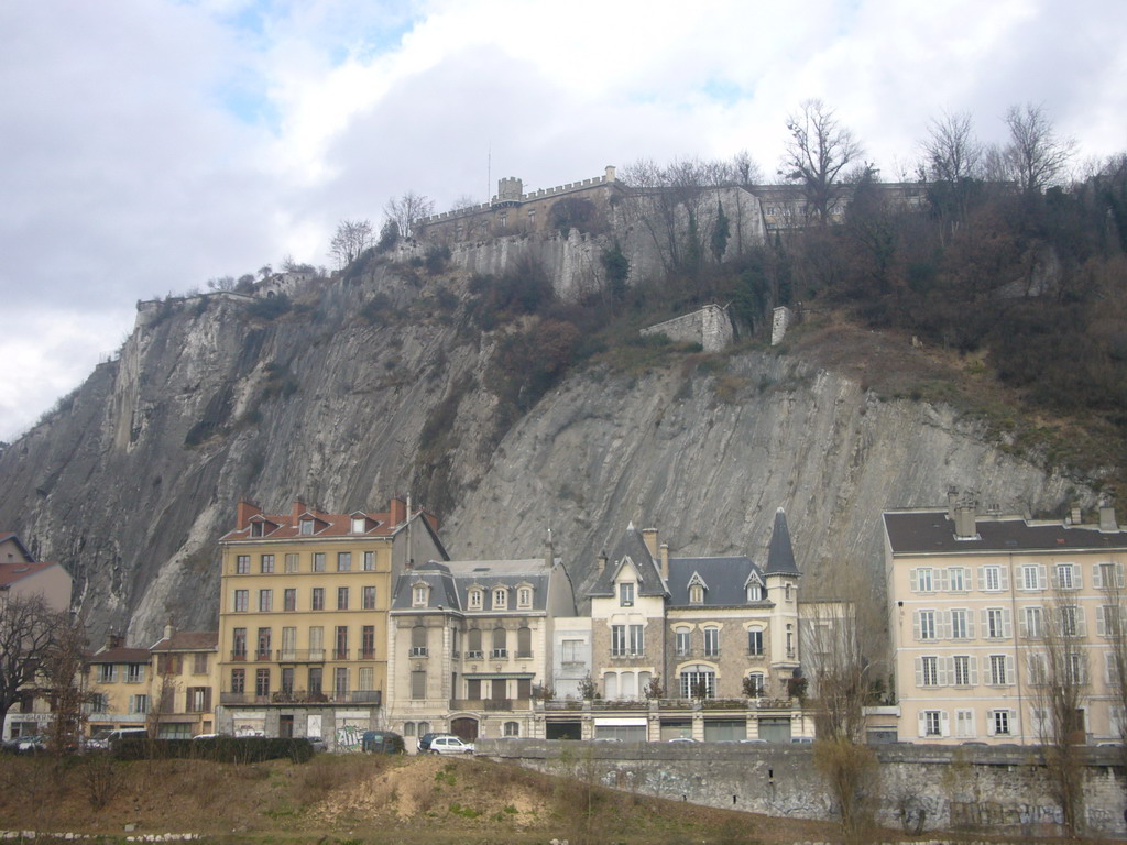 The Bastille, from the city center