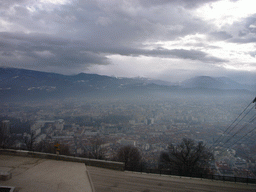 View on Grenoble from the Bastille