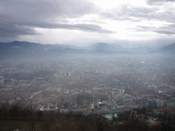 View on Grenoble from the Bastille