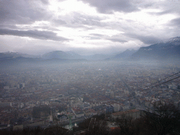 View on Grenoble from the Bastille